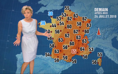 Canicule : 60 degrés attendus demain sur la France